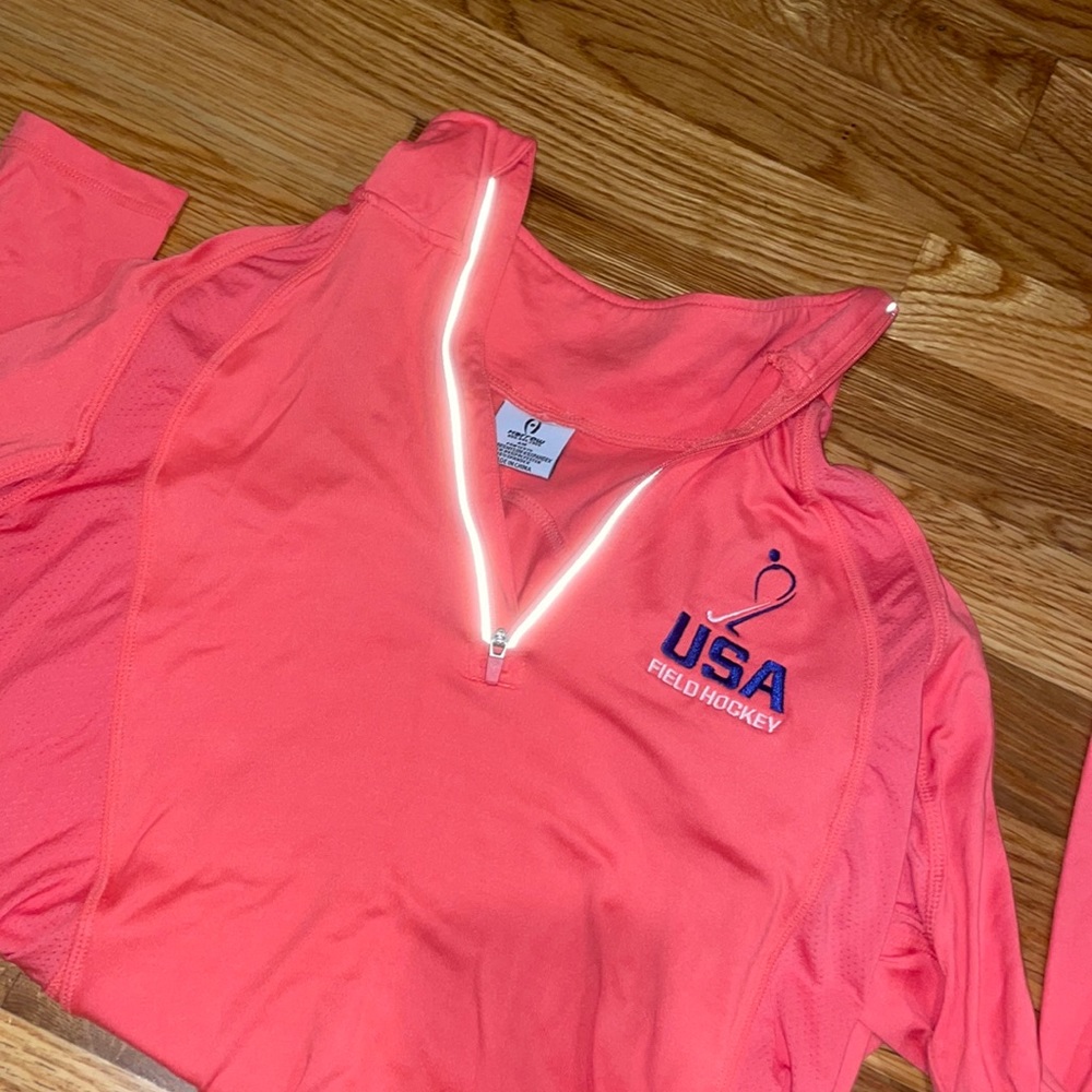 USA Field Hockey Quarter Zip Pull Over